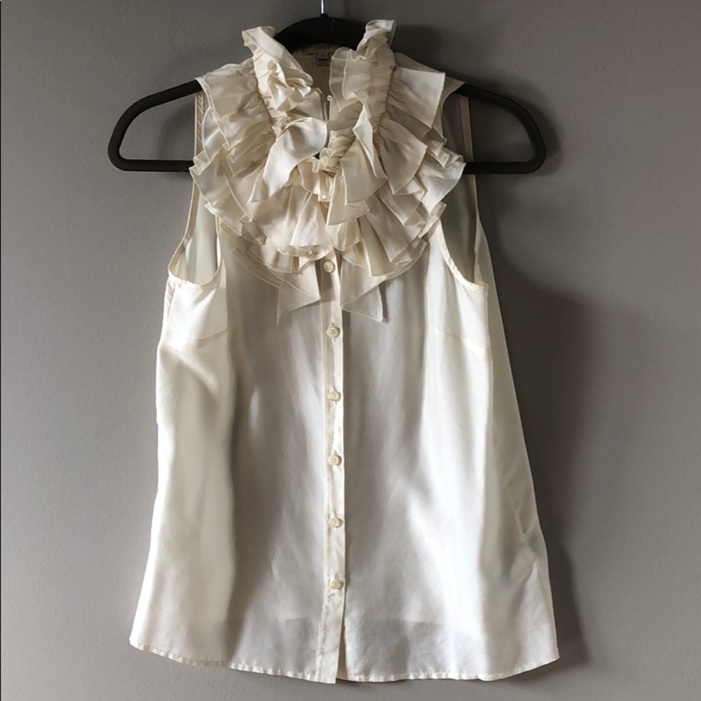 Beautiful & Unique J. Crew Silk Top